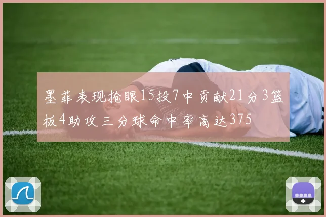 墨菲表现抢眼15投7中贡献21分3篮板4助攻三分球命中率高达375